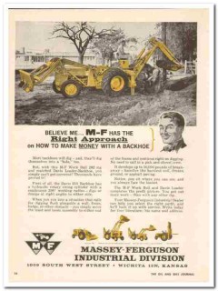 massey-ferguson 1959 right approach davis loader-backhoe vintage ad massey-ferguson 1959 right approach davis loader-backhoe vintage ad