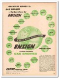Ensign Carburetor Company 1959 Vintage Ad Gas Engines Greatest Names Ensign Carburetor Company 1959 Vintage Ad Gas Engines Greatest Names