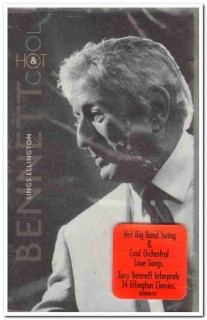 tony bennett - sings ellington hot and cool 1999 sealed cassette tape tony bennett - sings ellington hot and cool 1999 sealed cassette tape