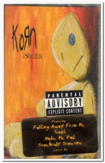 korn - issues 1999 rare heavy metal rock sealed cassette tape korn - issues 1999 rare heavy metal rock sealed cassette tape