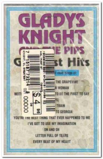 gladys knight and pips - greatest hits 1990 sealed cassette tape gladys knight and pips - greatest hits 1990 sealed cassette tape