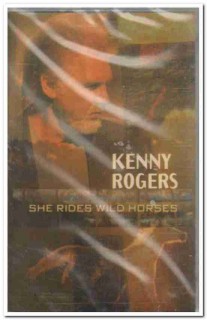 kenny rogers - she rides wild horses 1999 sealed cassette tape kenny rogers - she rides wild horses 1999 sealed cassette tape