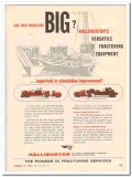 Halliburton Oil Well Cementing Company 1959 Vintage Ad Fracturing Big Halliburton Oil Well Cementing Company 1959 Vintage Ad Fracturing Big