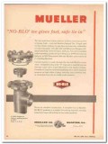 Mueller Company 1959 Vintage Ad Oil Flanged Tee Fast Safe Tie-In