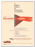 Halliburton Oil Well Cementing Company 1959 Vintage Ad Sandoil Frac Halliburton Oil Well Cementing Company 1959 Vintage Ad Sandoil Frac