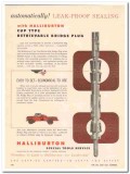 Halliburton Oil Well Cementing Company 1959 Vintage Ad Leak-Proof Plug Halliburton Oil Well Cementing Company 1959 Vintage Ad Leak-Proof Plug