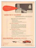 Halliburton Oil Well Cementing Company 1959 Vintage Ad Another First Halliburton Oil Well Cementing Company 1959 Vintage Ad Another First