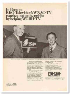 rko general inc 1973 boston wnac-tv helping wgbh-tv vintage ad rko general inc 1973 boston wnac-tv helping wgbh-tv vintage ad