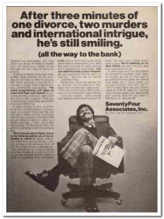 seventyfour associates inc 1973 divorce murders radio media vintage ad seventyfour associates inc 1973 divorce murders radio media vintage ad