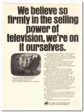 john blair company 1973 selling power television media vintage ad