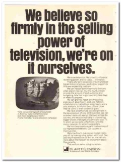 john blair company 1973 selling power television media vintage ad john blair company 1973 selling power television media vintage ad