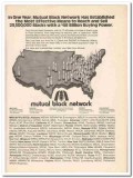 mutual black network 1973 effective radio television media vintage ad