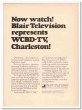 john blair company 1973 wcbd-tv charleston television media vintage ad john blair company 1973 wcbd-tv charleston television media vintage ad