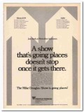 group w productions inc 1973 mike douglas show going places vintage ad