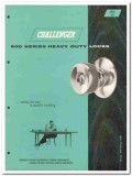 Challenger Lock Company 1958 Vintage Catalog Hardware Heavy Duty Door
