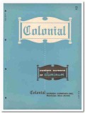 Colonial Screen Company 1958 Vintage Catalog Aluminum Custom Extruded Colonial Screen Company 1958 Vintage Catalog Aluminum Custom Extruded