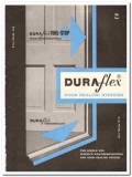 Duraflex Company 1958 Vintage Catalog Door Weatherstrip Sealing System