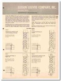 Ellison Louver Company 1958 Vintage Catalog Doors Ventilators Metal