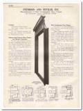 Peterson Neville Inc 1931 Vintage Catalog Door Frame Steel Combination Peterson Neville Inc 1931 Vintage Catalog Door Frame Steel Combination