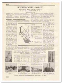 Mitchell-Tappen Company 1931 Vintage Catalog Metal Caging Standardized Mitchell-Tappen Company 1931 Vintage Catalog Metal Caging Standardized