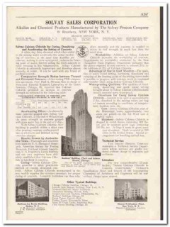 Solvay Sales Corp 1931 Vintage Catalog Concrete Chemical Curing Solvay Sales Corp 1931 Vintage Catalog Concrete Chemical Curing