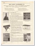 Patent Scaffolding Company 1931 Vintage Catalog Steel Sidewalk Bridge