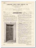 Jamestown Metal Desk Company 1931 Vintage Catalog Elevator Door Hollow Jamestown Metal Desk Company 1931 Vintage Catalog Elevator Door Hollow