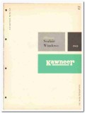Kawneer Company 1962 Vintage Catalog Windows Aluminum Sealair Pivoted Kawneer Company 1962 Vintage Catalog Windows Aluminum Sealair Pivoted