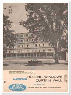 Milco Specialties Inc 1962 Vintage Catalog Windows Aluminum Rolling Milco Specialties Inc 1962 Vintage Catalog Windows Aluminum Rolling