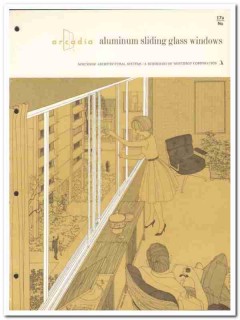 Northrop Corp 1962 Vintage Catalog Windows Aluminum Sliding Arcadia Northrop Corp 1962 Vintage Catalog Windows Aluminum Sliding Arcadia
