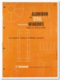 J Sussman Inc 1962 Vintage Catalog Windows Aluminum Steel Glazed Sash J Sussman Inc 1962 Vintage Catalog Windows Aluminum Steel Glazed Sash