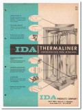 Ida Products Company 1962 Vintage Catalog Window Thermaliner Ida Products Company 1962 Vintage Catalog Window Thermaliner
