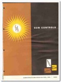 Construction Specialties Inc 1962 Vintage Catalog Sun Control Aluminum