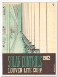 Louver-Lite Corp 1962 Vintage Catalog Windows Solar Controls Canopies Louver-Lite Corp 1962 Vintage Catalog Windows Solar Controls Canopies