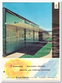 Navaco Company 1962 Vintage Catalog Roofing Marquees Walkways Canopies Navaco Company 1962 Vintage Catalog Roofing Marquees Walkways Canopies