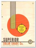 Superior Solar Shade Company 1962 Vintage Catalog Louvers Sun Control Superior Solar Shade Company 1962 Vintage Catalog Louvers Sun Control