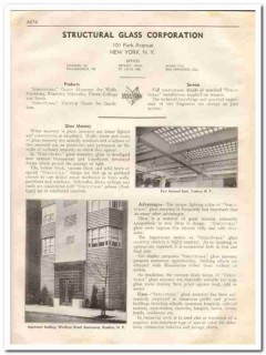 Structural Glass Corporation 1933 Vintage Catalog Windows Masonry Wall Structural Glass Corporation 1933 Vintage Catalog Windows Masonry Wall