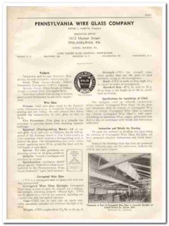 Pennsylvania Wire Glass Company 1933 Vintage Catalog Roofing Skylights Pennsylvania Wire Glass Company 1933 Vintage Catalog Roofing Skylights