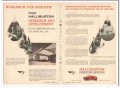 Halliburton Oil Well Cementing Company 1959 Vintage Ad Research Dev