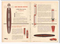 Halliburton Oil Well Cementing Company 1959 Vintage Ad Advantage Stage Halliburton Oil Well Cementing Company 1959 Vintage Ad Advantage Stage