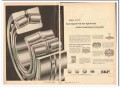 SKF Industries Inc 1959 Vintage Ad Spherical Roller Bearing Improved SKF Industries Inc 1959 Vintage Ad Spherical Roller Bearing Improved