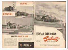 Southwest Industries Inc 1959 Vintage Ad Gas Compressor Growing Dozen