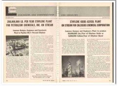 lummus company 1959 ethylene oxide-glycol plant chemicals vintage ad lummus company 1959 ethylene oxide-glycol plant chemicals vintage ad