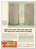 national lead company 1959 m50 proof anti-corrosion paints vintage ad
