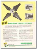 Hudson Engineering Corp 1959 Vintage Ad Hydrofining Acid Tuf-Lite Fans Hudson Engineering Corp 1959 Vintage Ad Hydrofining Acid Tuf-Lite Fans