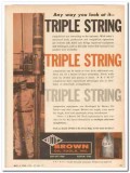 Brown Oil Tools Inc 1959 Vintage Ad Triple String Well Completion Brown Oil Tools Inc 1959 Vintage Ad Triple String Well Completion