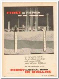 first national bank dallas 1959 field oil financing vintage ad first national bank dallas 1959 field oil financing vintage ad