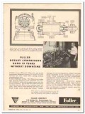 Fuller Company 1959 Vintage Ad Thomas C Wilson Inc Schott Compressor