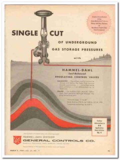 General Controls Inc 1959 Vintage Ad Gas Storage Single Cut Pressure General Controls Inc 1959 Vintage Ad Gas Storage Single Cut Pressure