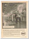 Gulf Oil Corp 1959 Vintage Ad CE Williams GW Ramsey Goldsmith Plant